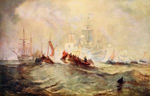 El desembarco de Guillermo de Orange en Torbay, 1688